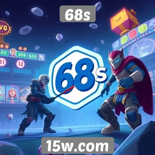 68s inova no mercado de jogos online